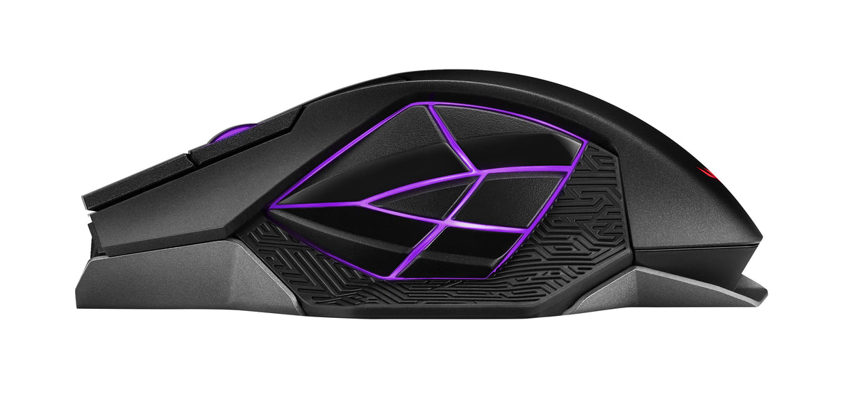 ASUS ROG Spatha X (P707) Trådlös Spelmus, Ergonomisk Design, 12 Programmerbara Knappar, 19000 DPI