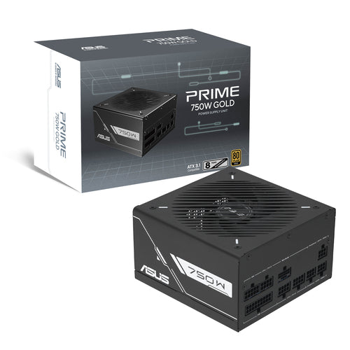 ASUS PRIME-750G – strømforsyning med emballage