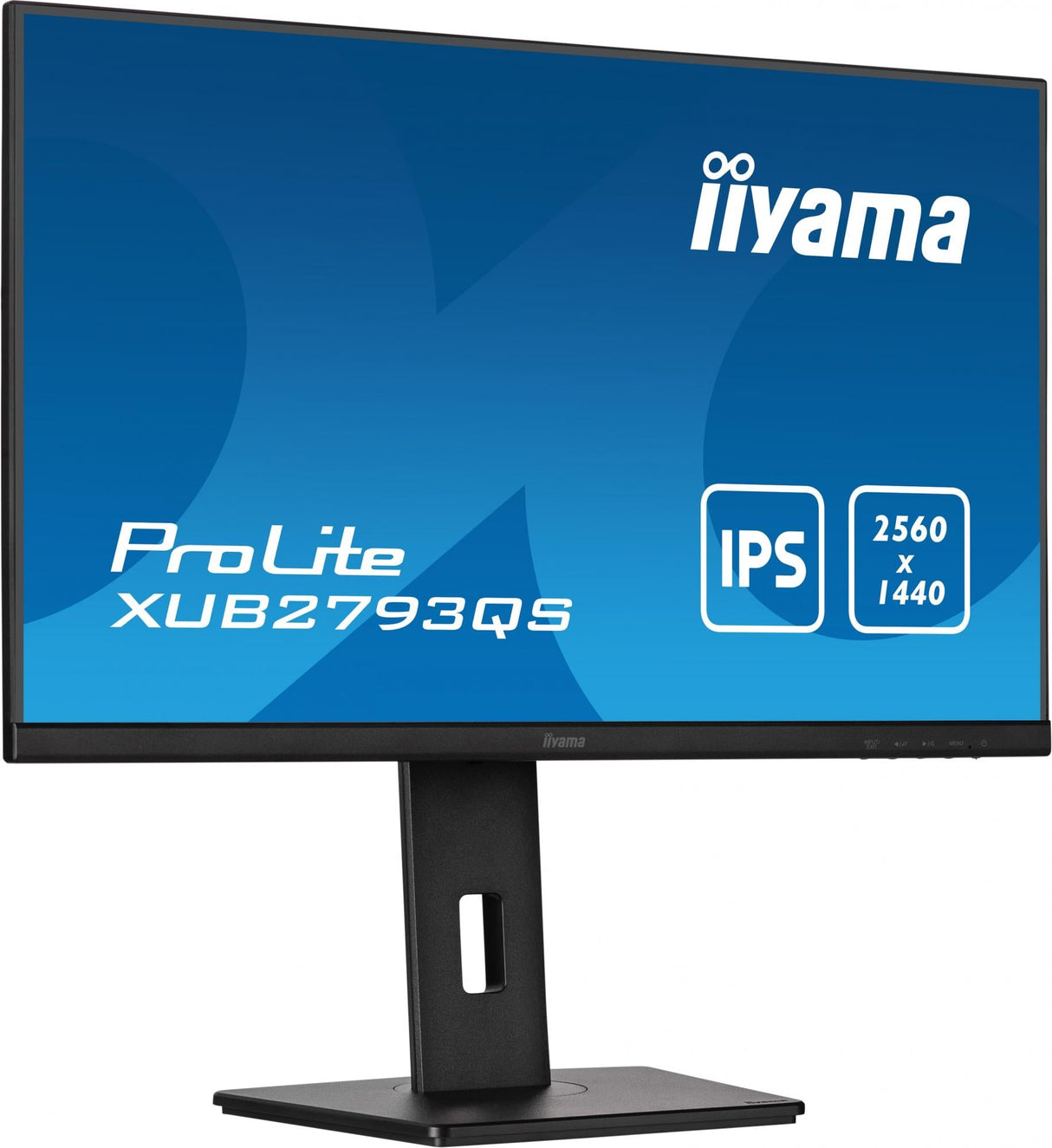 Iiyama ProLite XUB2793QS-B1 27 2560 X 1440 (2K) HDMI DisplayPort 75Hz Pivot Monitor