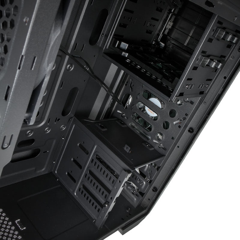 Kolink Inspire Series K3 ARGB Micro-ATX Case - Svart fönster