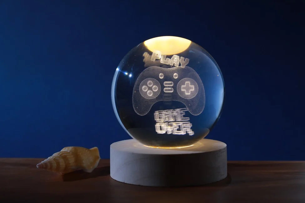 ITotal - Crystal Ball Lamp Large - Let's Play (XL2722A)