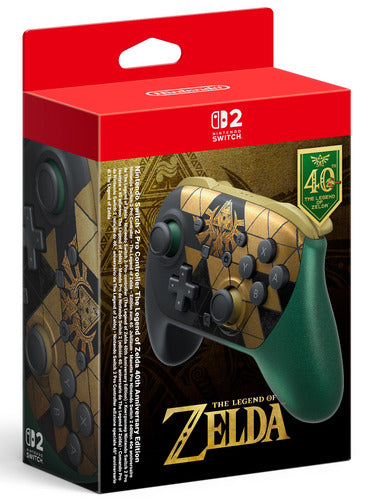 Nintendo Switch 2 Pro Controller - Zelda 40th Anniversary - billede 3
