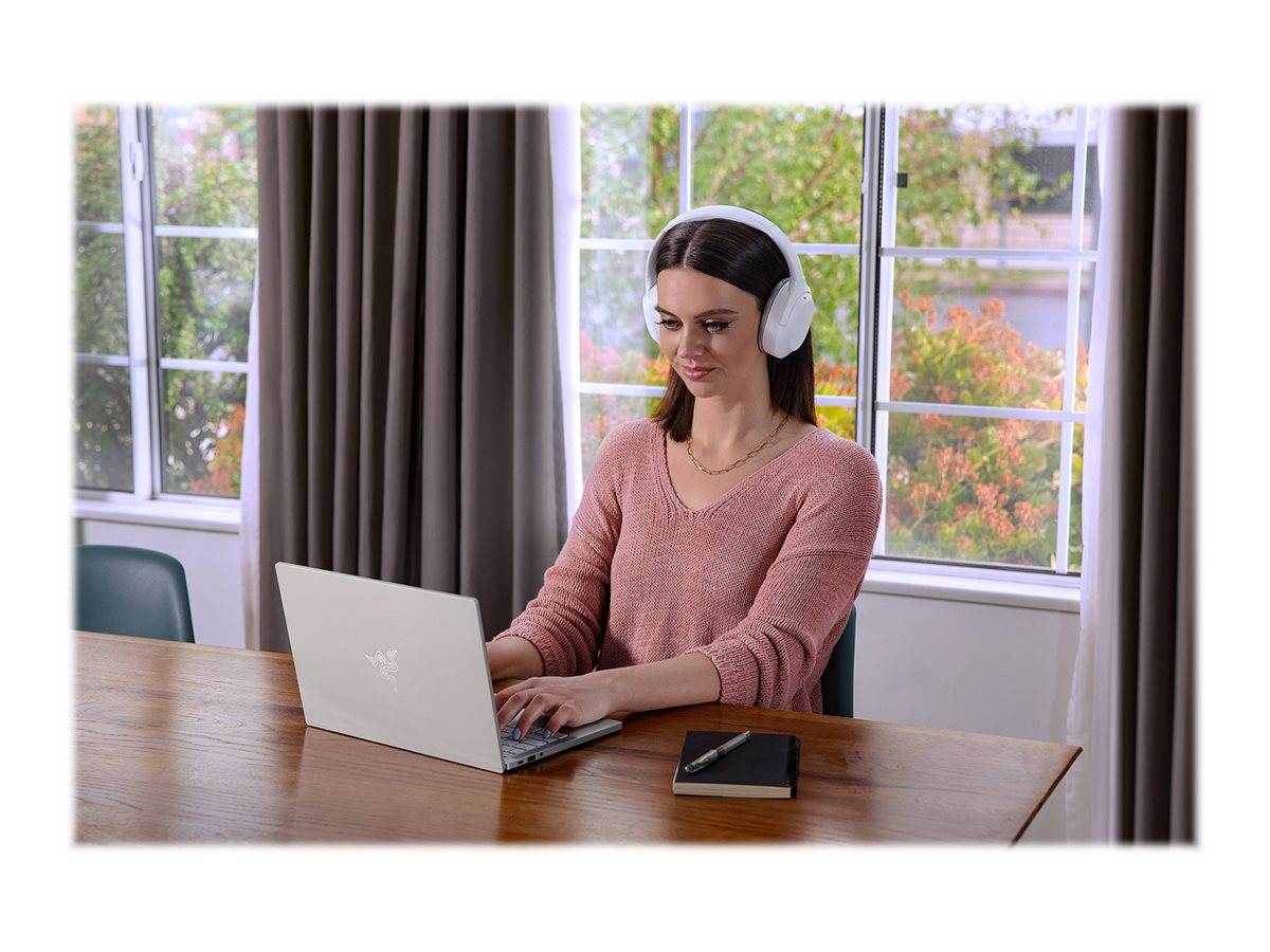 Razer Opus X trådlösa hörlurar Vit