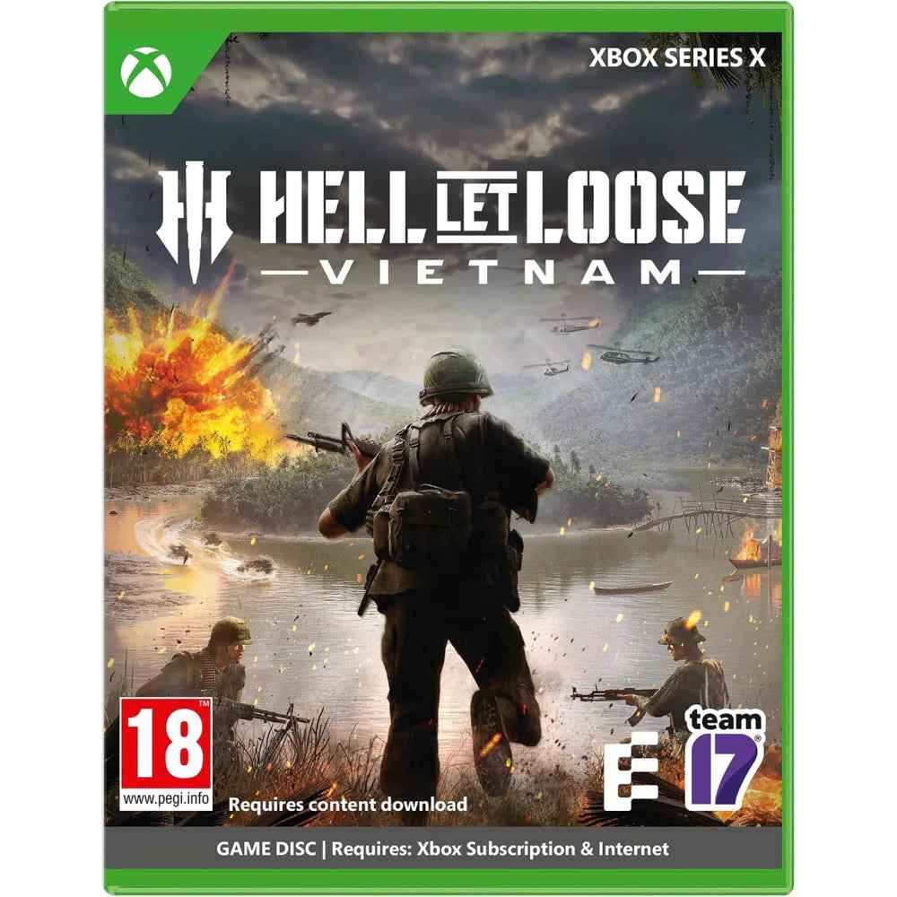 Hell Let Loose: Vietnam – Xbox Series X – spilomslag