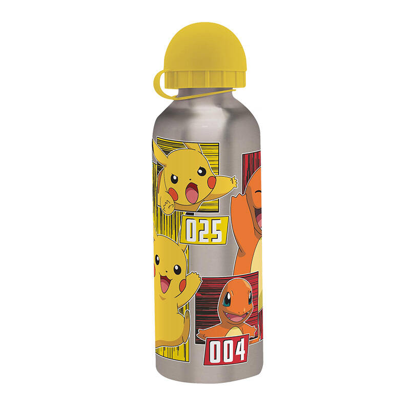 Vattenflaska 500 Ml Pokémon Pikachu Och Charmander Kids Licensiering