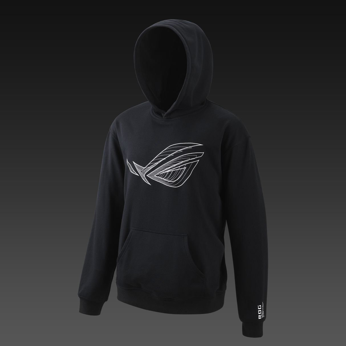 ASUS ROG GRAVITY HOODIE - Normal Passform - Svart