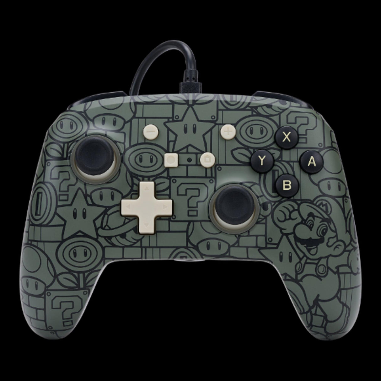 PowerA Enhanced Wired Controller för Nintendo Switch - Power-Up Mario