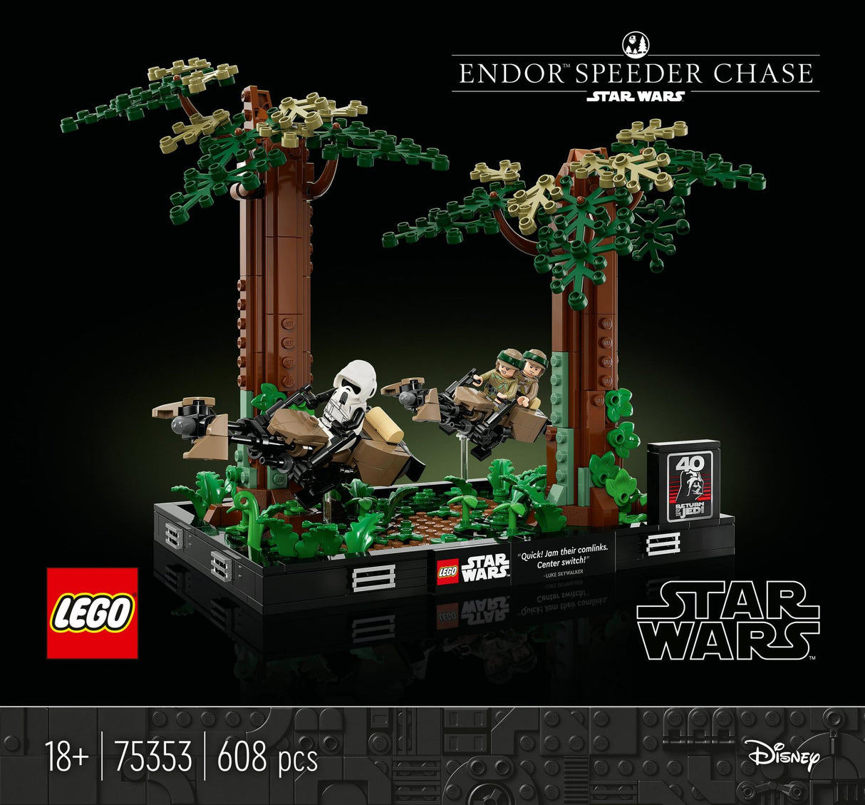 LEGO Star Wars - Endor™ Speeder Chase Diorama (75353)