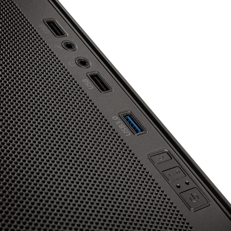 Kolink Stronghold Barricade Midi Tower Case - Gunmetal Grå