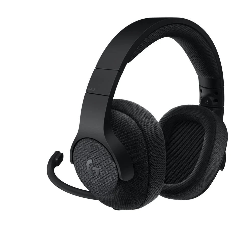 Logitech - G433 7.1 Surround Gaming Headset Svart