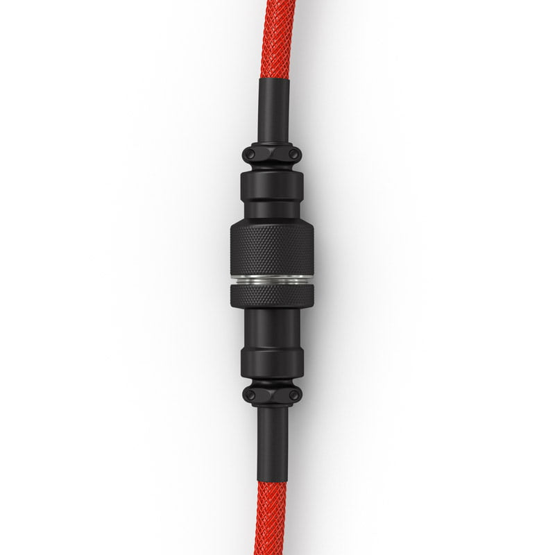 Glorious Coil Cable - Crimson Red