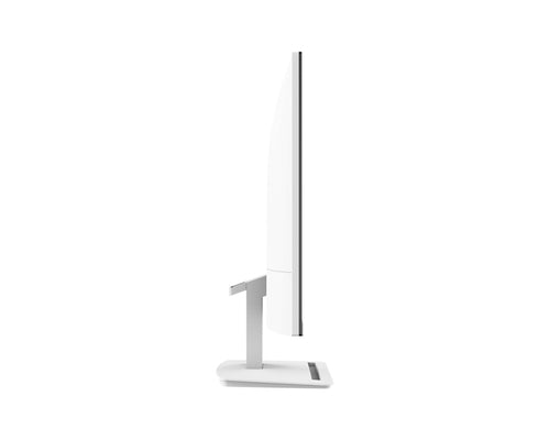 MSI PRO MP273QWDE E2 – 27″ skærm, 2560 × 1440, 100 Hz, hvid – sideprofil fra den anden side