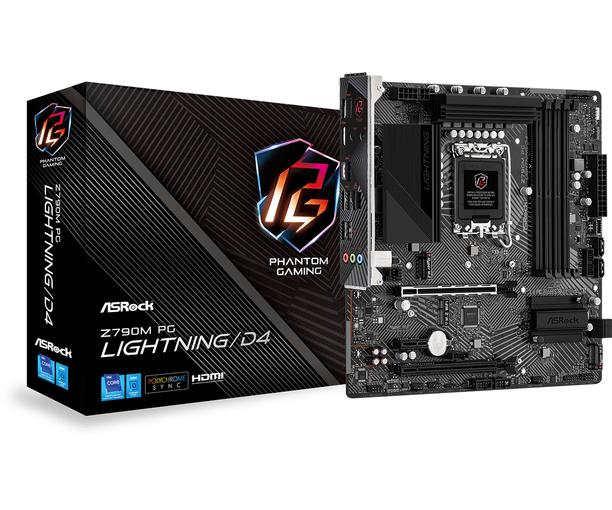 ASRock Z790M PG Lightning DDR4