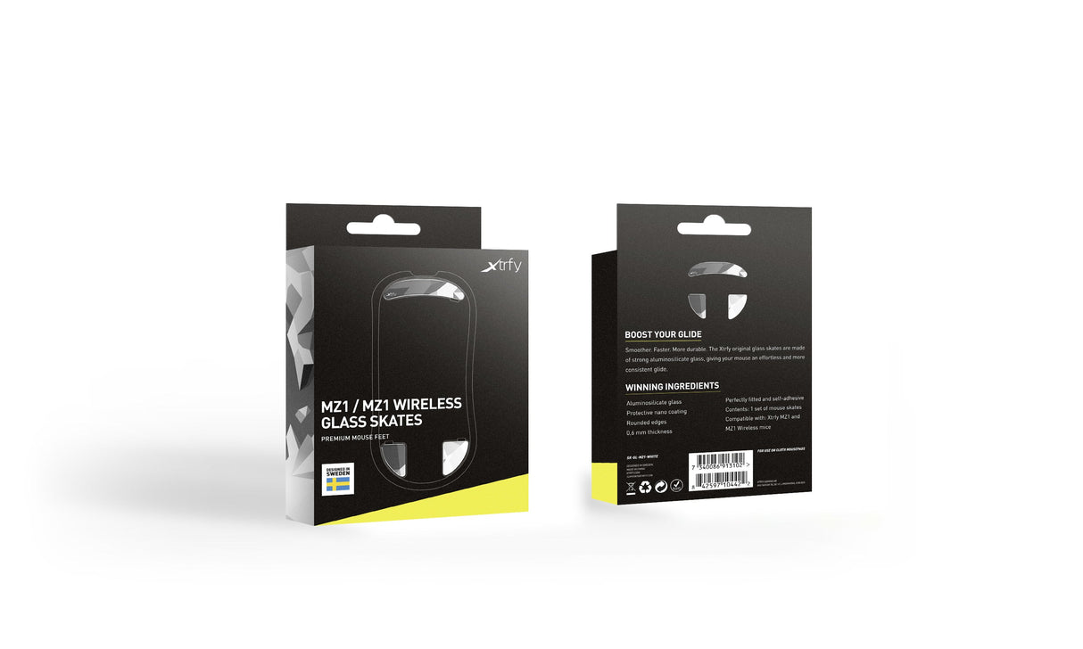 Xtrfy Skridskor I Glas, Litus White, MZ1