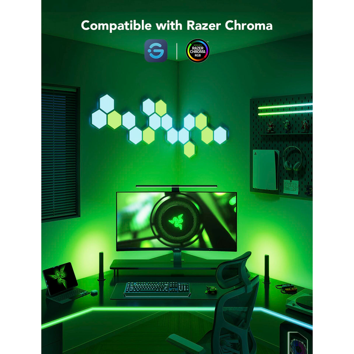 Govee PC Monitor Pro Kit För 27" - 34" Bildskärmar