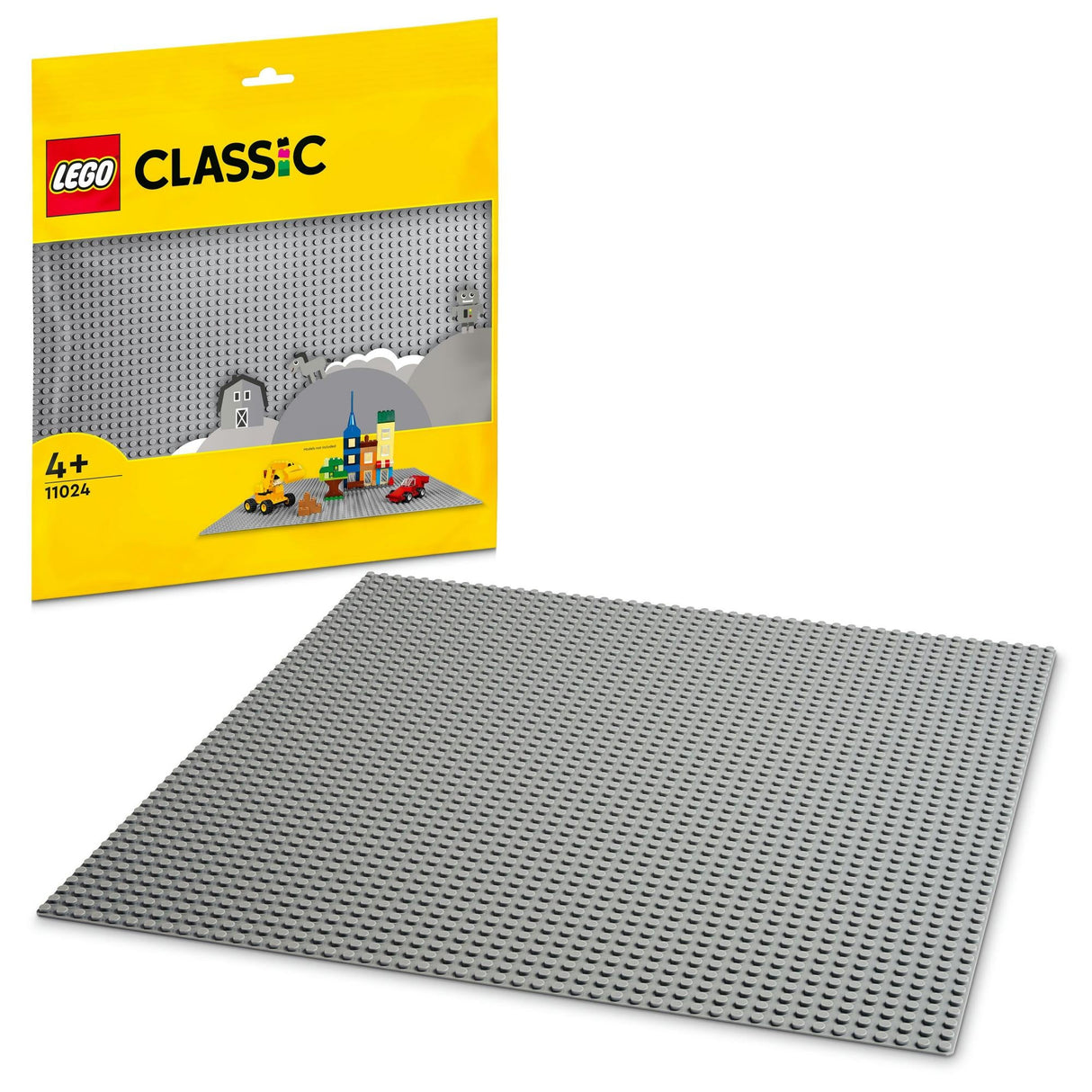 LEGO Classic - Grå Bottenplatta (11024)