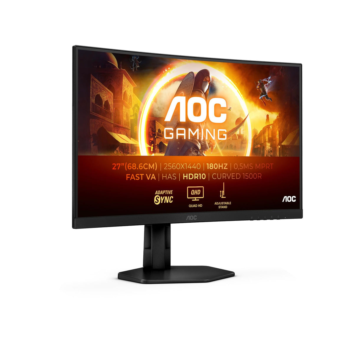 AOC Gaming CQ27G4X 27" QHD Curved Monitor