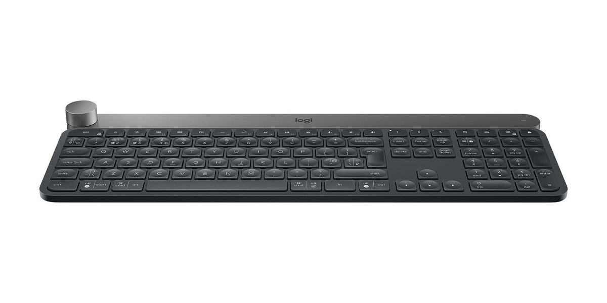 Logitech - Craft Advanced keyboard with creative input dial - Nordic Layout Logitech