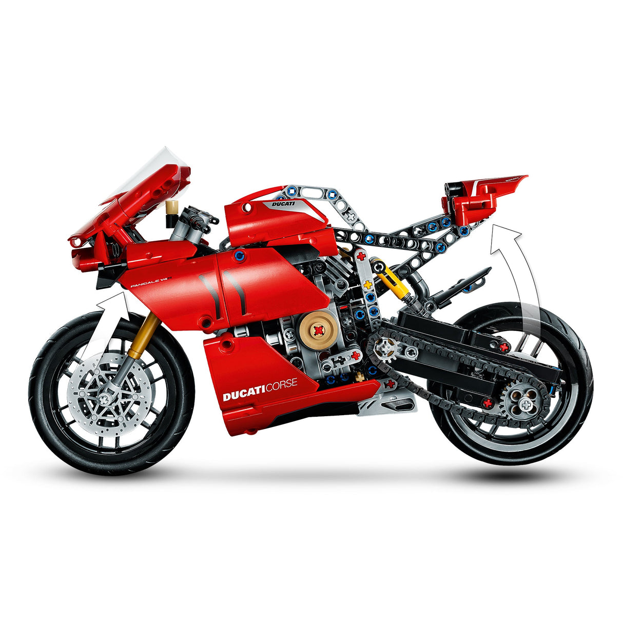 LEGO 42107 Technic Ducati Panigale V4 R, Byggleksakssaxfodral