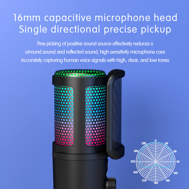 MECHARITE AURA RGB-spelmikrofon
