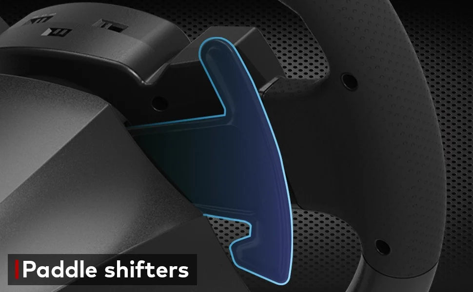 HORI - Racing Wheel Pro Deluxe + 7-växlad Racingväxelpaket För PC (Windows 11/10)