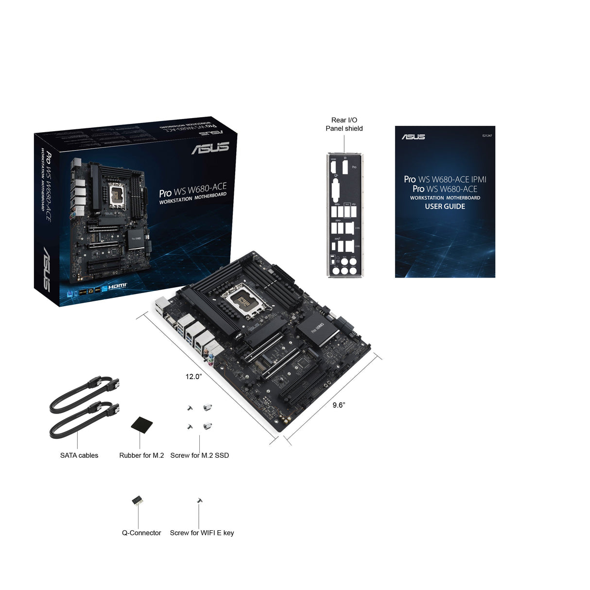 ASUS PRO WS W680-ACE (ATX, W680, LGA 1700, DDR5)
