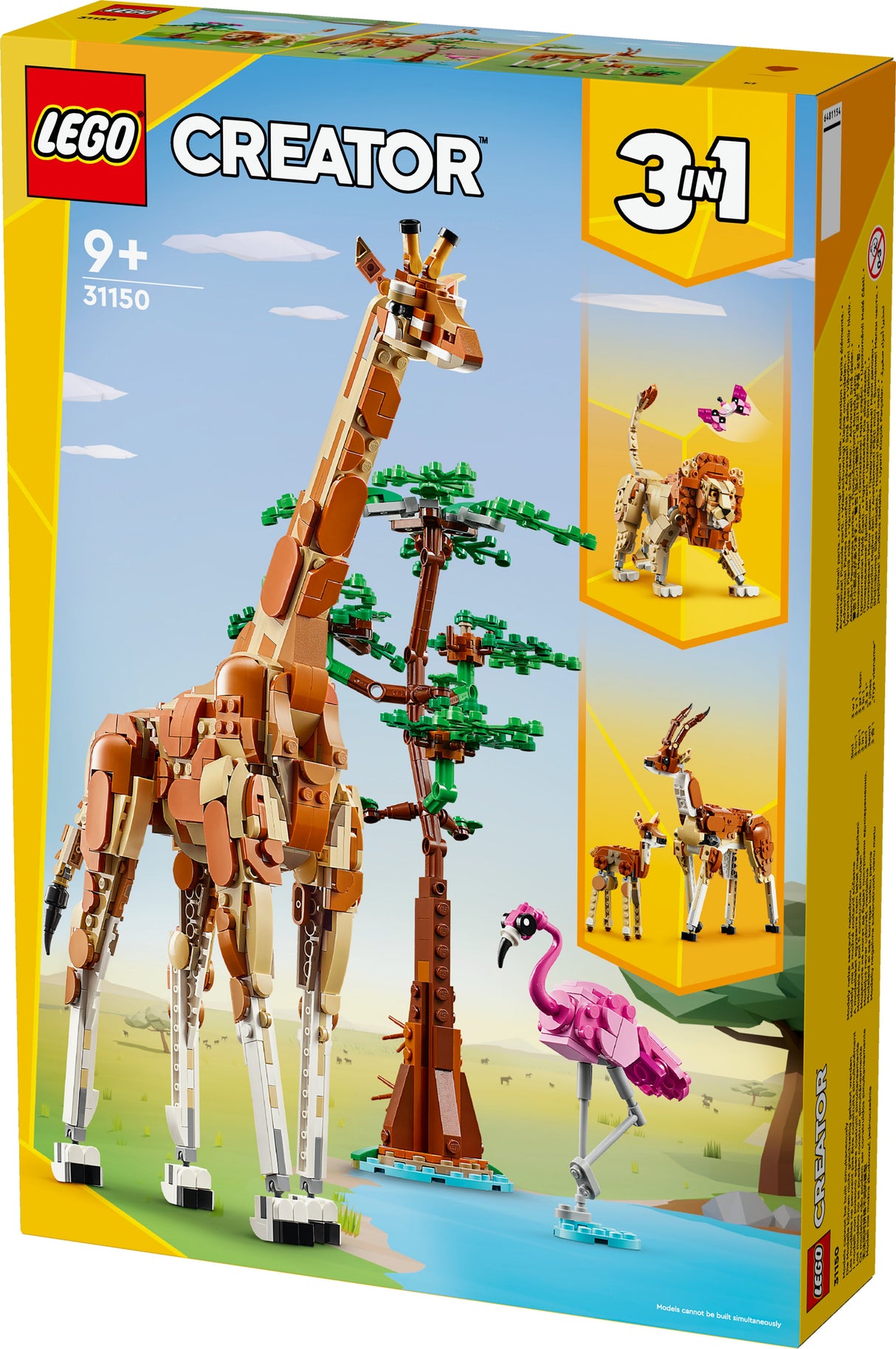 LEGO 31150 Creator 3-i-1 Byggleksak För Djursafari