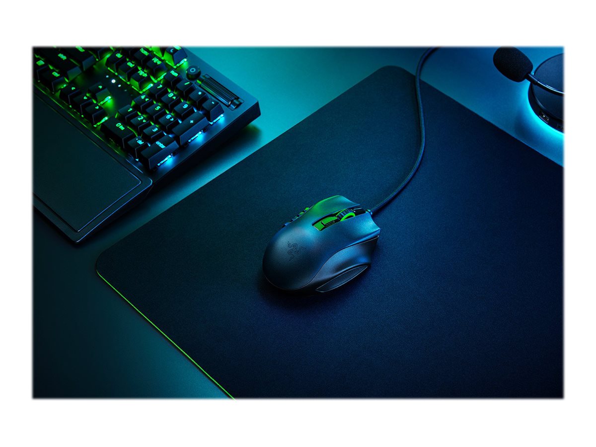 Razer Naga X Optisk Kabel Svart