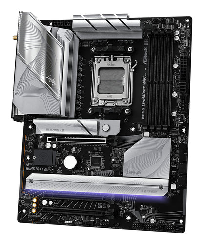 ASRock B850 LiveMixer WiFi bundkort - produktbillede 5