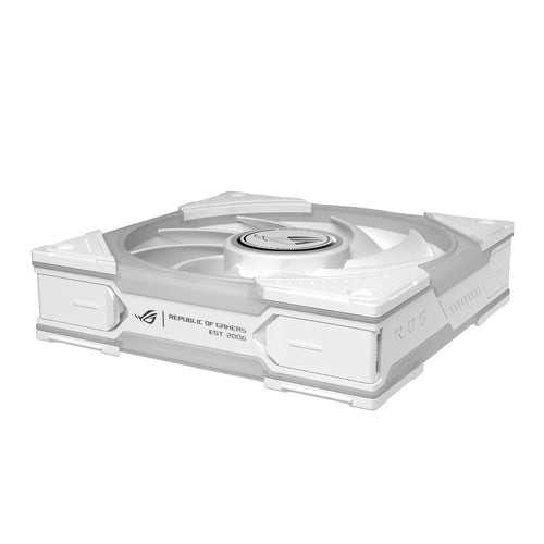 ASUS ROG Eurux GR120 ARGB Reverse – hvid 120 mm blæser, 1 stk. – produktbillede 10
