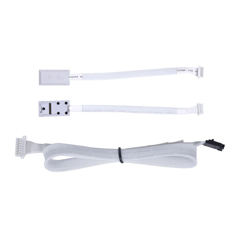 Lian Li UNI FAN SL V2 120 RGB PWM Fläkt 3-pack, vit - 120 mm, 28 mm ram