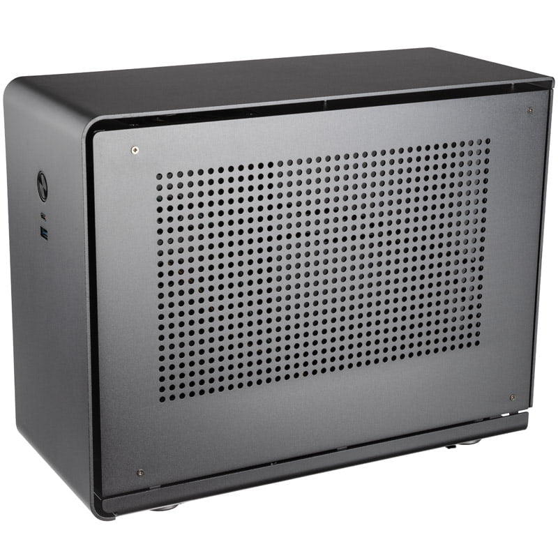 Kolink Rocket V2 Aluminium Mini-ITX Case - Titanium Gray