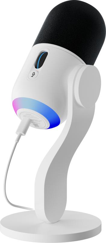 Logitech - Yeti GX Dynamic RGB Gaming Mic Med LIGHTSYNC, Off-white