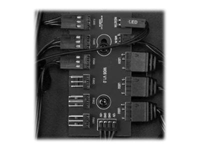 Lian Li LANCOOL 215 Midi-Tower - ARGB - Härdat glas - Svart