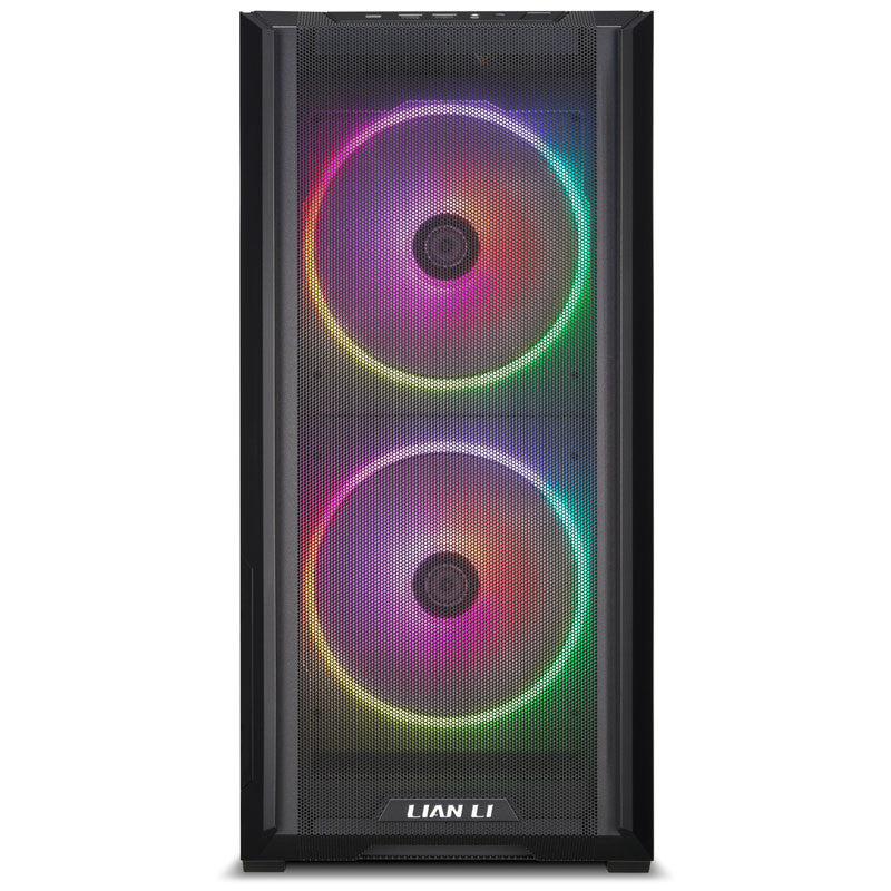 LANCOOL 216 RGB, E-ATX Chassi Midi Tower - Svart