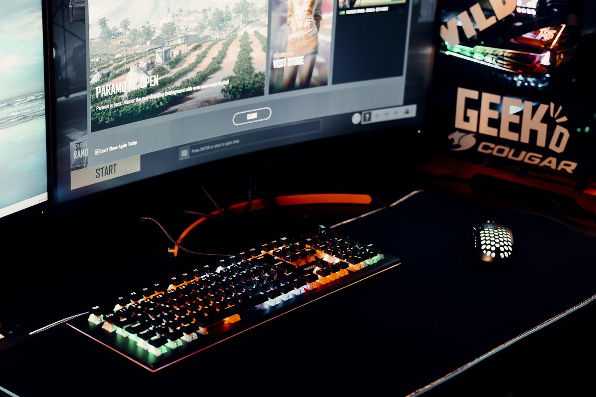 DON ONE - GM200 BLACK - RGB LÄTT SPELMUS