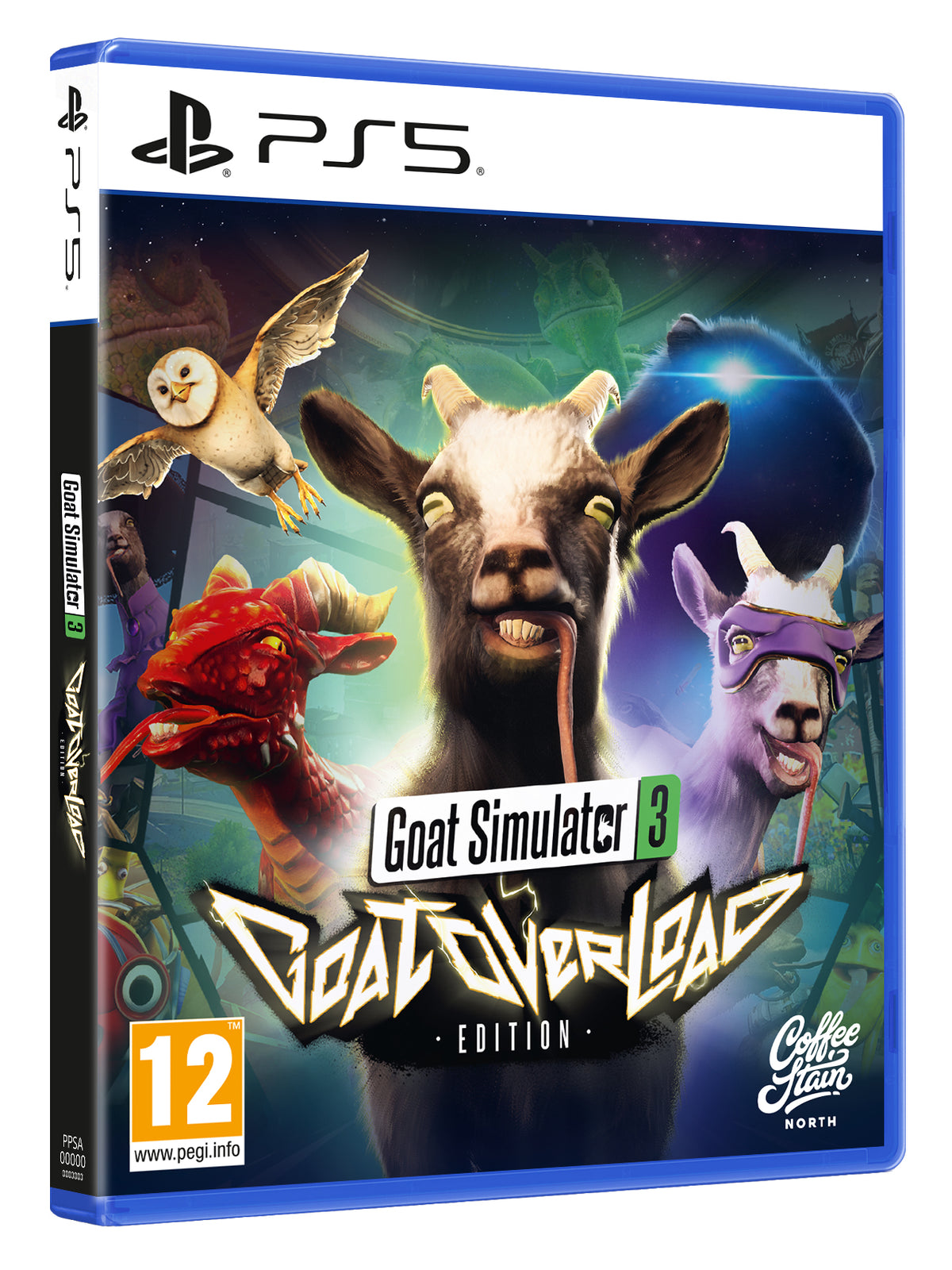 Goat Simulator 3 – Goat Overload Edition – PlayStation 5 – spilomslag