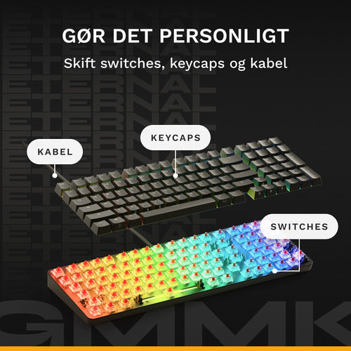 Glorious GMMK Eternal 96% Mechanical Wired Black