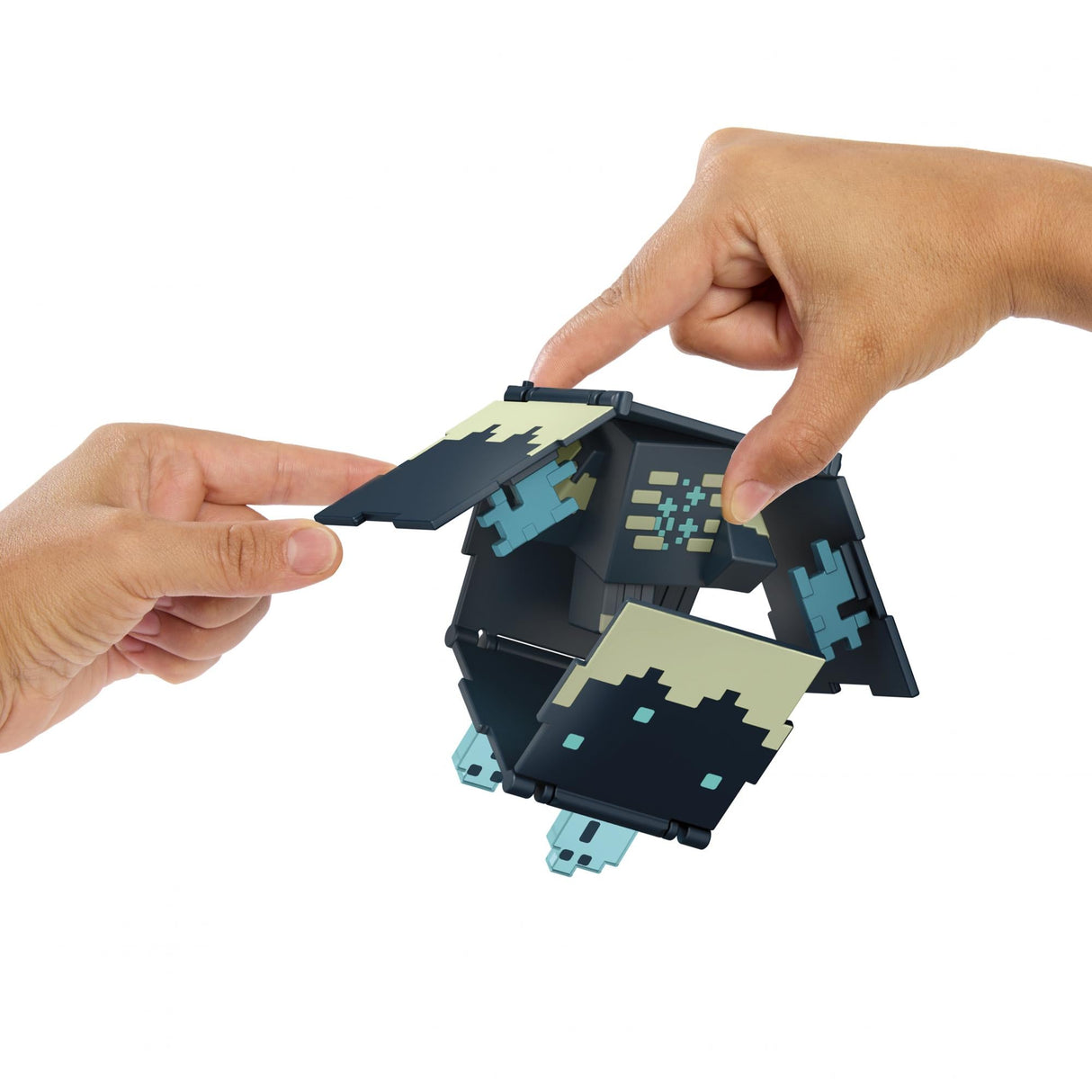 Minecraft - Mob Head Minis Flipping Figs - Warden & Sculk Catalyst