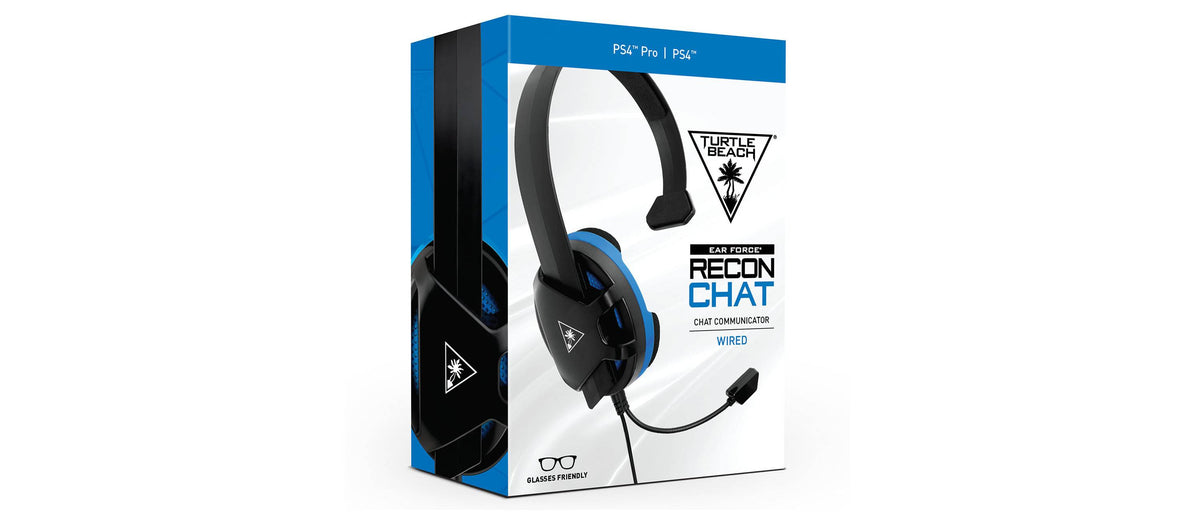 Turtle Beach Recon Chat – mono-headset til PlayStation – Emballage til chat-headset