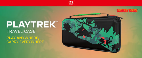 Turtle Beach PlayTrek Donkey Kong – Switch 2-taske – Illustration af taskens motiv