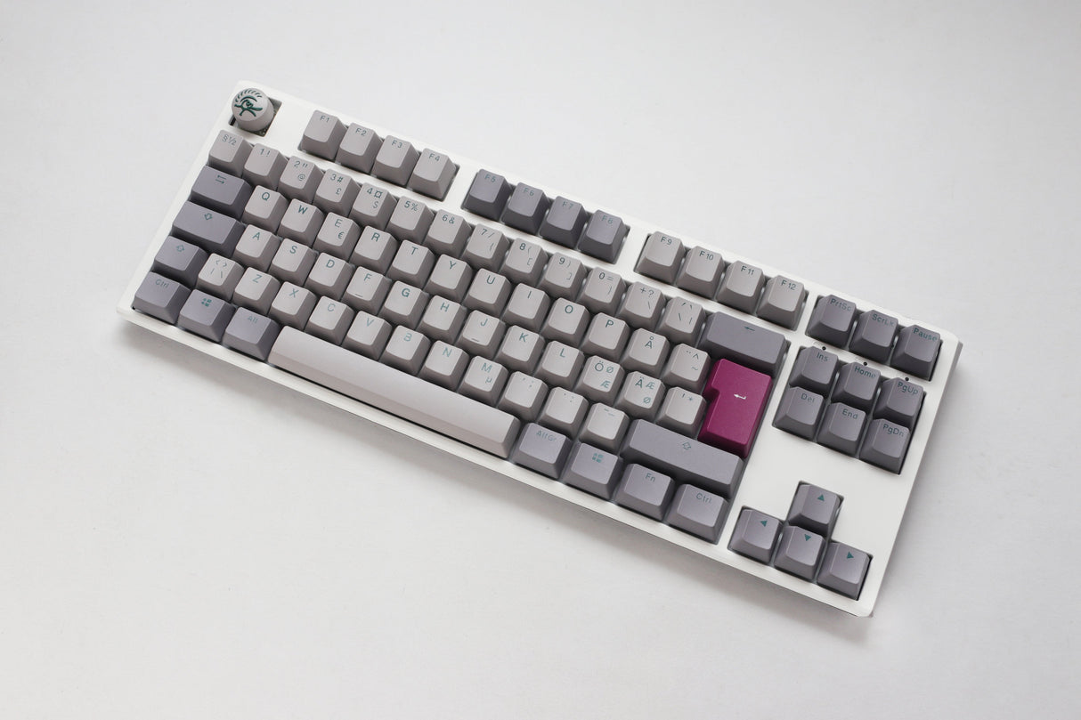 Ducky One 3 - Mist Nordic - TKL - Cherry Silent Red - RGB