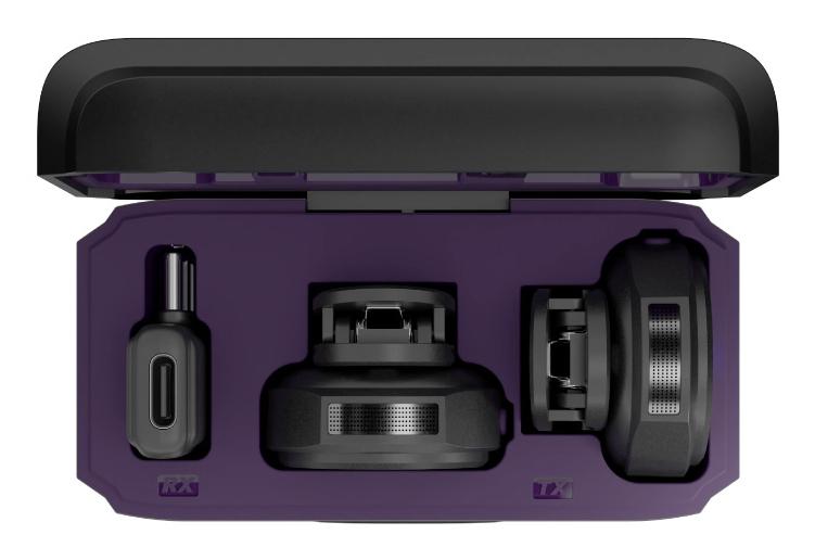 Streamplify MIC GO, Wireless Noice-Cancelling Microphone, compatibility with Android/iOS Streamplify