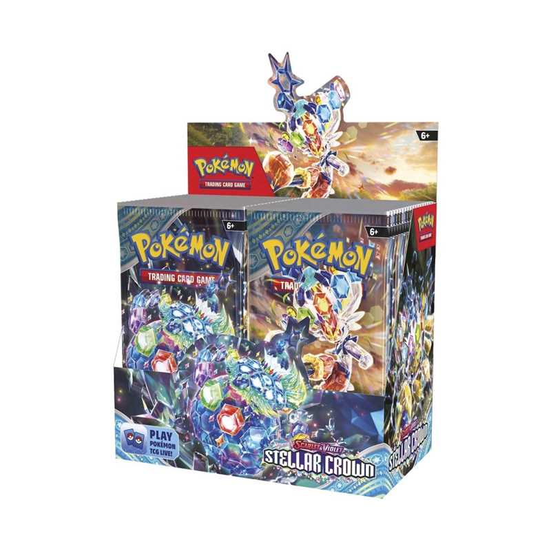 Box Pokemon Scarlet & Violet Stellar Crown (36 Boosters) - ENG