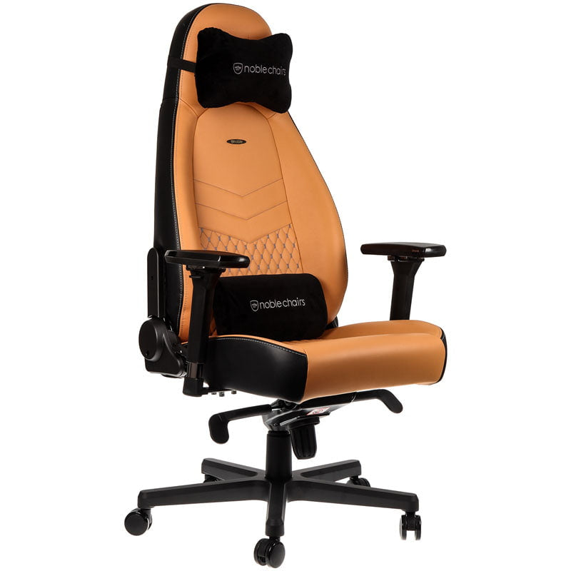 noblechairs ICON Real Leather Cognac/Svart