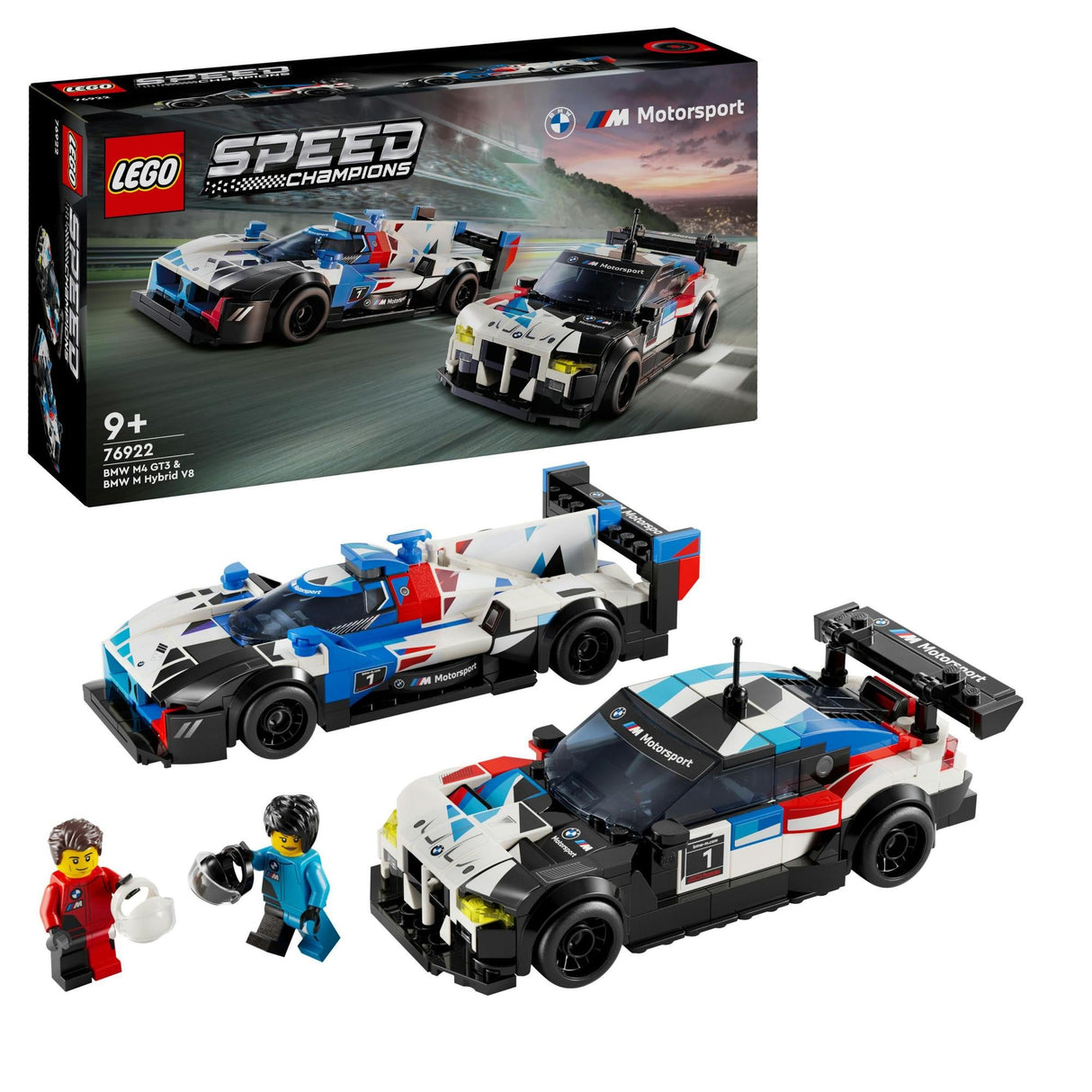 LEGO Speed Champions - BMW M4 GT3 & BMW M Hyvrid V8 (76922)