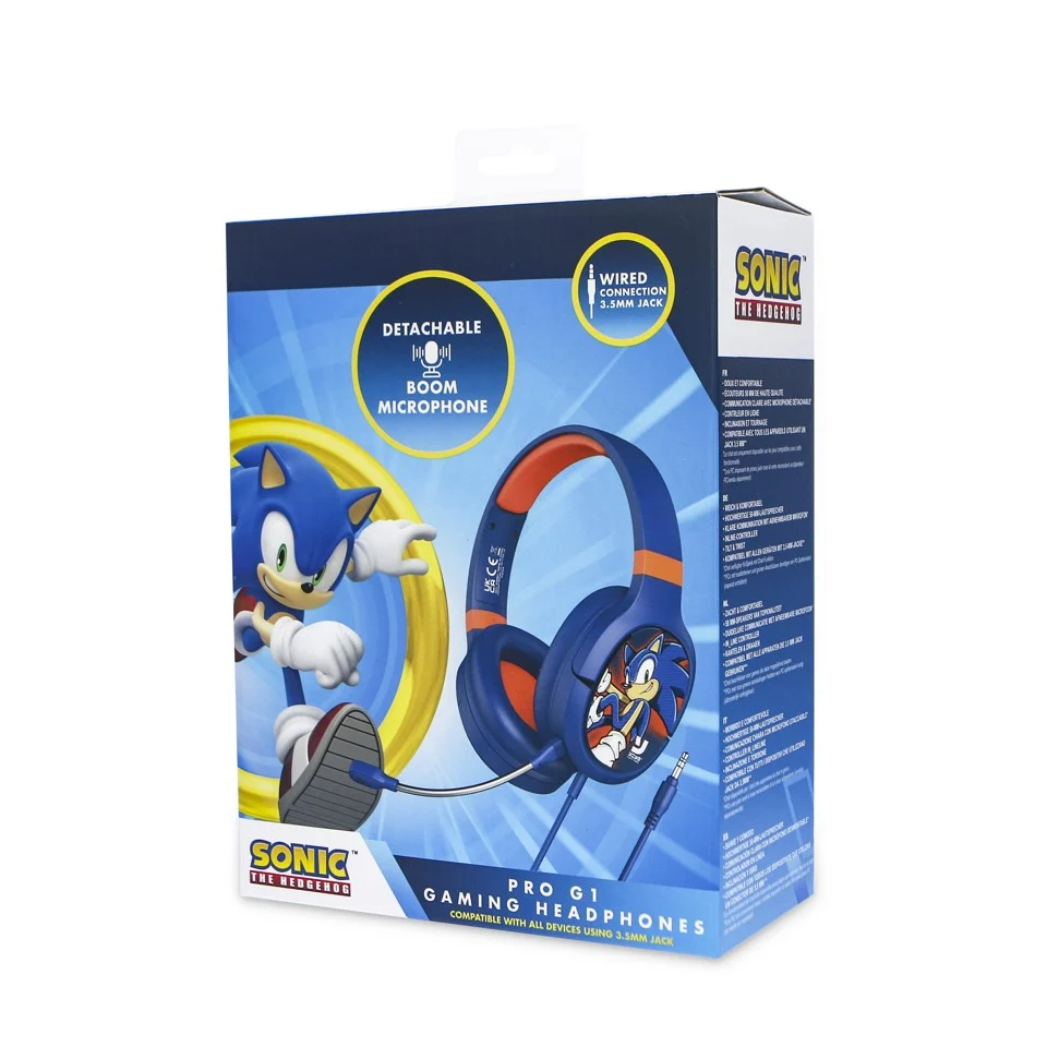 OTL - PRO G1 SEGA MORDERN Sonic The Hedgehog Gaming Hörlurar (SH0901)