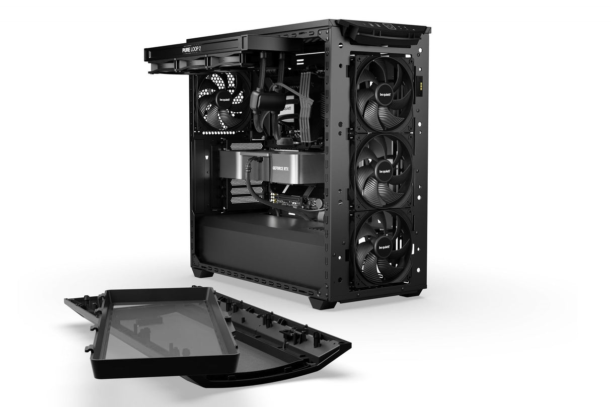 be quiet! SHADOW BASE 800 DX, tower case (black, tempered glass)