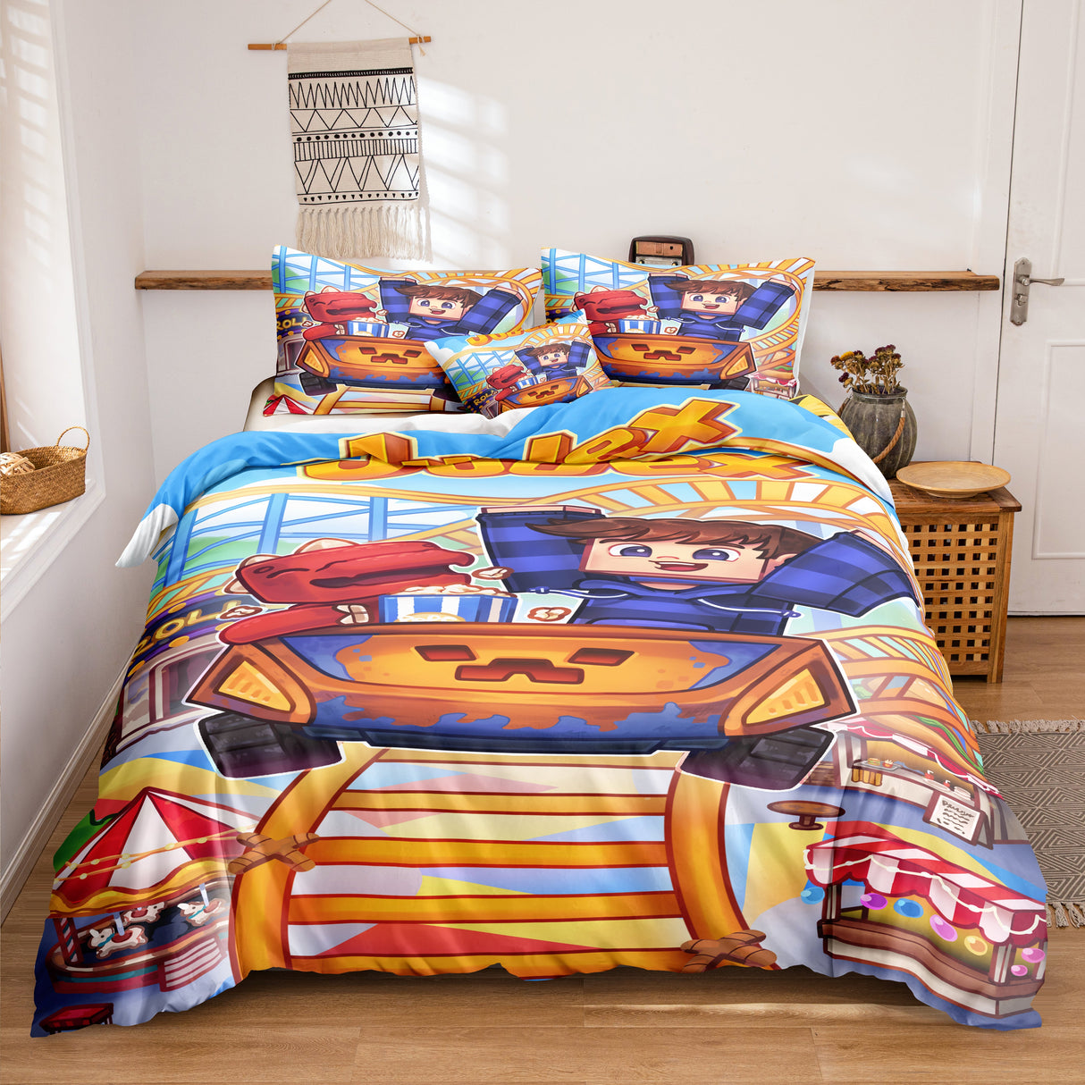 Judex Dino Sängkläder - 140 X 200 Cm