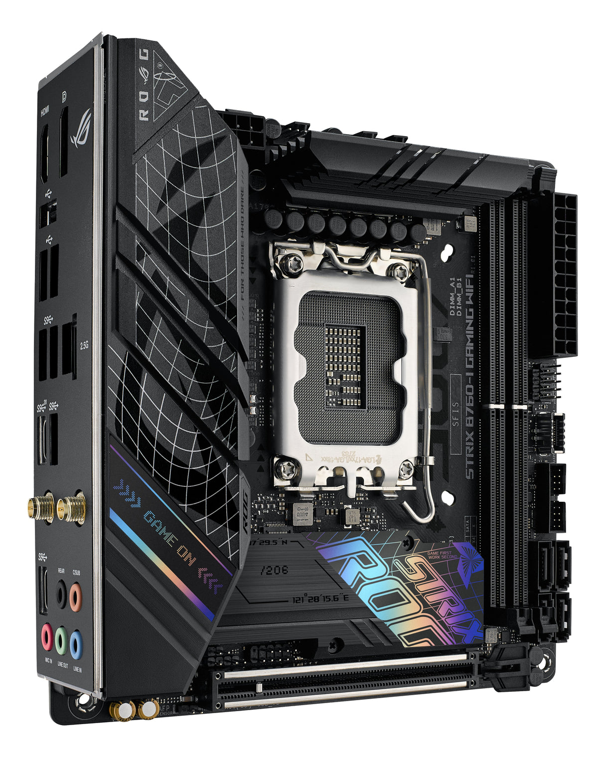 ASUS ROG STRIX B760-I GAMING WIFI (mITX, B760, LGA 1700, DDR5)